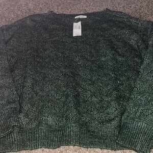 Maurices Forest Green Knit Sweater